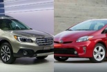 SUV thể thao Subaru Outback ‘chạm mặt’ đối thủ Toyota Prius  